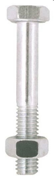 BULLONI FERRO TDE 14X40 ZINCATI