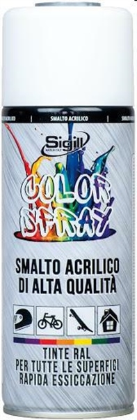 COLOR POINT SPRAY ML.400 GIALLO TRAFFICO RAL 1023 ACRILICO