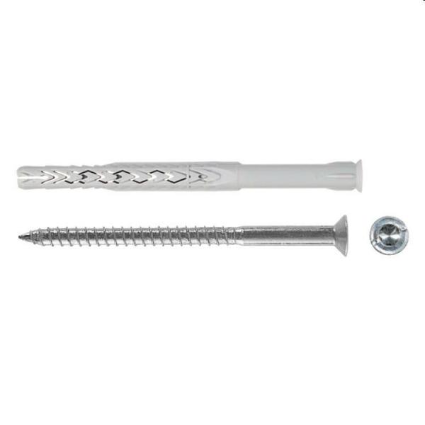 TASSELLO PROLUNGATO SXRL 100X80 WT in nylon con vite T.S.P.torx.