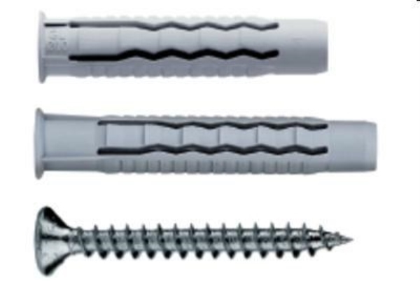 TASSELLO NYLON GL850VPS CON VITE TPS 8X50