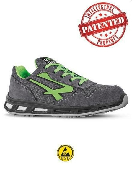 SCARPA U-POWER BASSA POINT S1P NERO/VERDE N.40