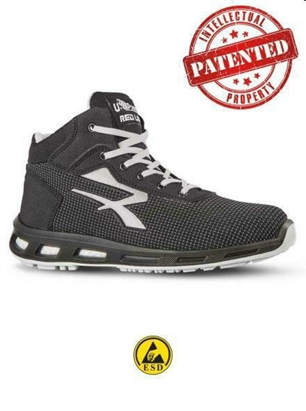 SCARPA U-POWER ALTA STEGO S3 NERO/GRIGIO N.39