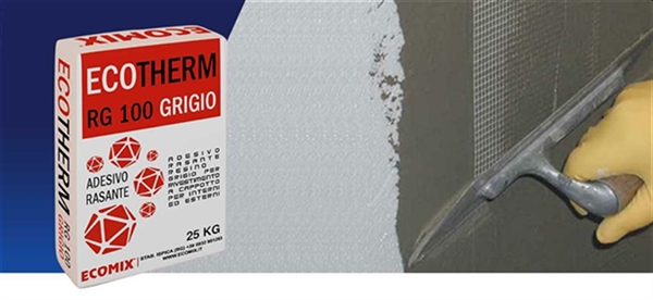 ECOTHERM RG 100 KG.25 GRIGIO adesivo-rasante 1,2