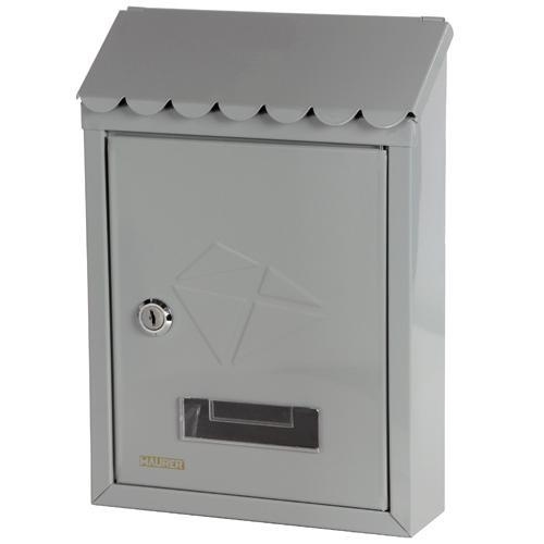 CASSETTA POSTALE STAMPATA GRIGIA 21X30X7