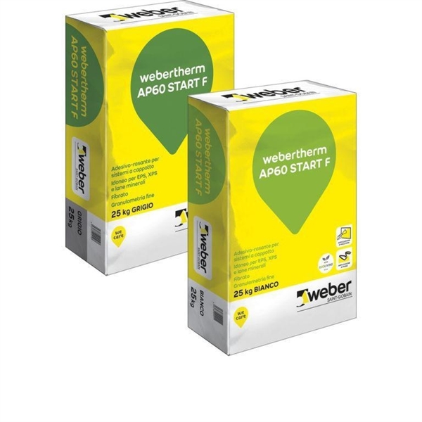 WEBERTHERM AP60 START F 0.6 KG.25 BIANCO rasant/collante etag004