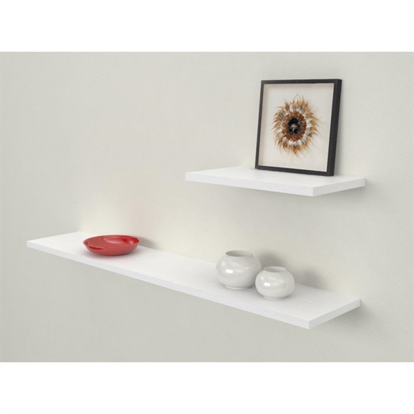 MENSOLA MELA LEGGERE 80X23X1,8 BIANCO