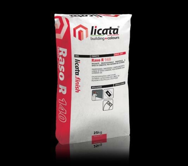 RASO R 140 BIANCO 1.2 KG.25 rasante fibrorinf.interni/esterni