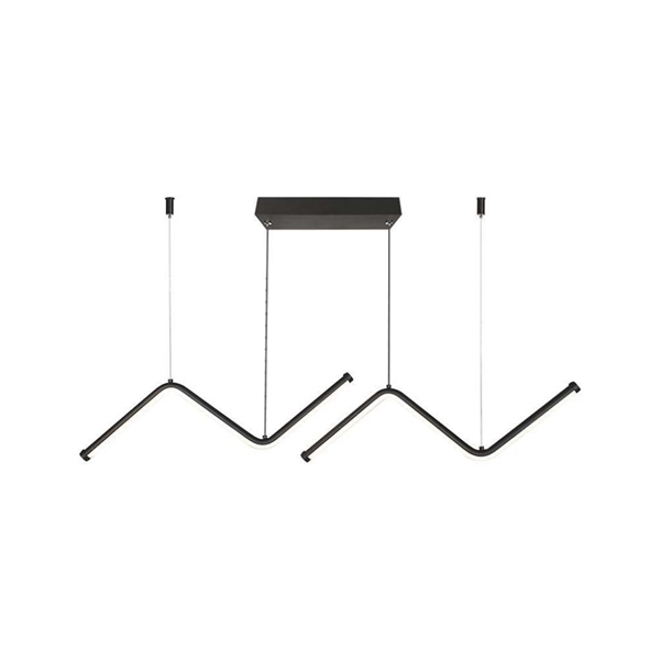 LAMPADARIO BLACK LED 12W SOSPENSIONE 3IN1 lm1280 4000K 6937