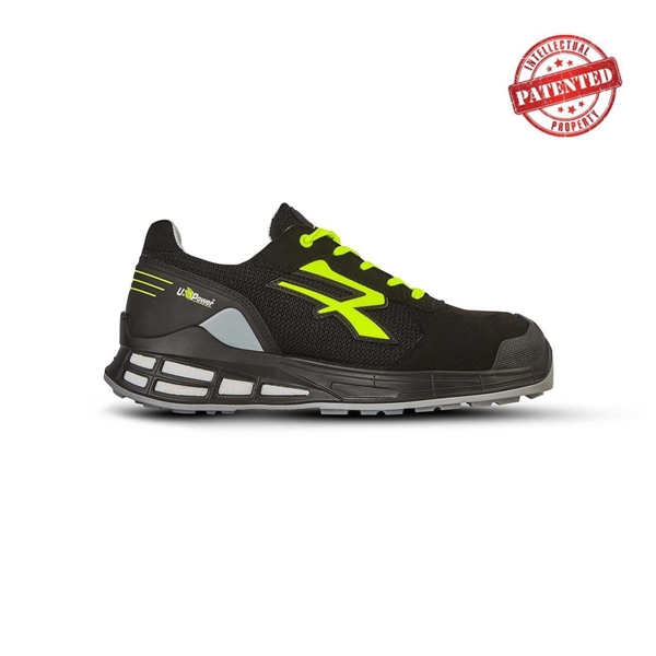 SCARPA U-POWER BASSA ELVIS S1P SRC ESD NERO/GIALLO N.42