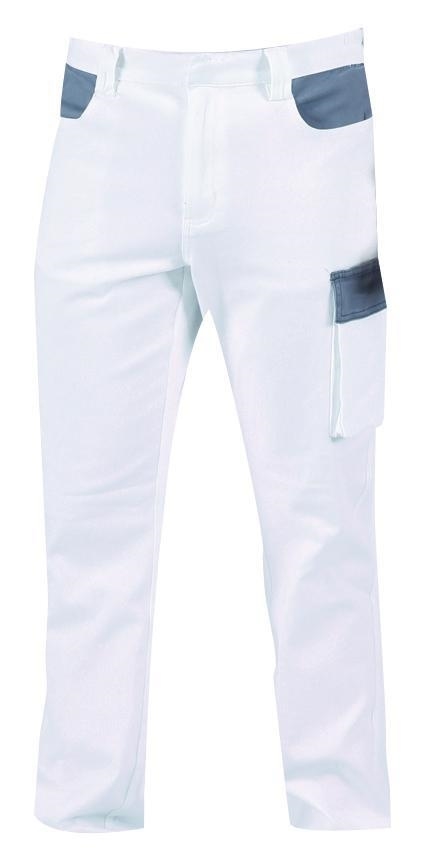 PANTALONE PIUMA BIANCO MORBIDO POL/COT S