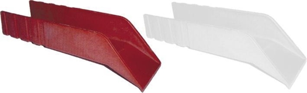GOCCIOLATOIO PER TERRAZZI BIANCO CM.6X23