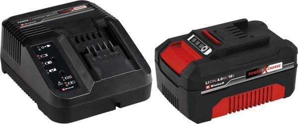 Einhell BATTERIA + CARICABATTERIA POWER-X-CHANGE 18 V - 4,0 Ah