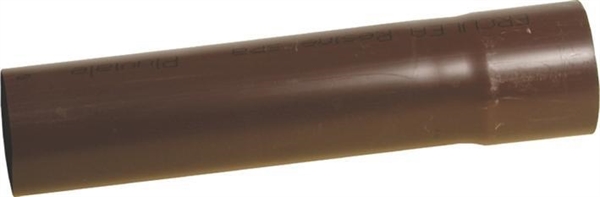 TUBO TONDO PVC MARRONE DA 80 ML.2