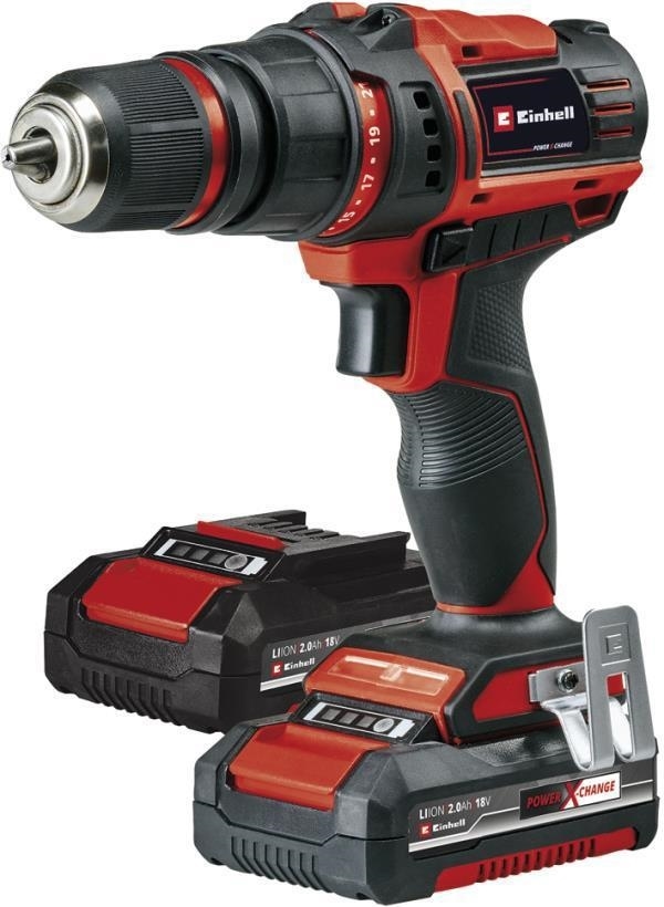 Einhell TRAPANO AVVITATORE A 2BAT 2,0AH TE-CD 18/45 3X KIT 22PZ