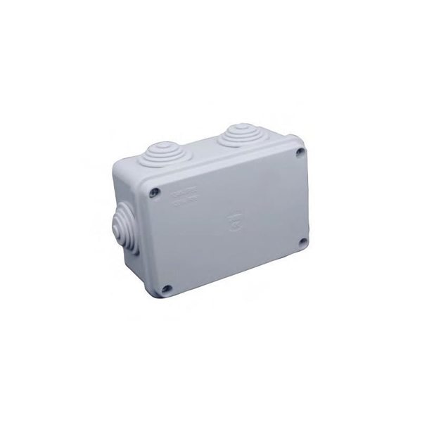 SCATOLA DERIVAZIONE STAGNO 100X100X55 IP55 C/6PASSACAVI
