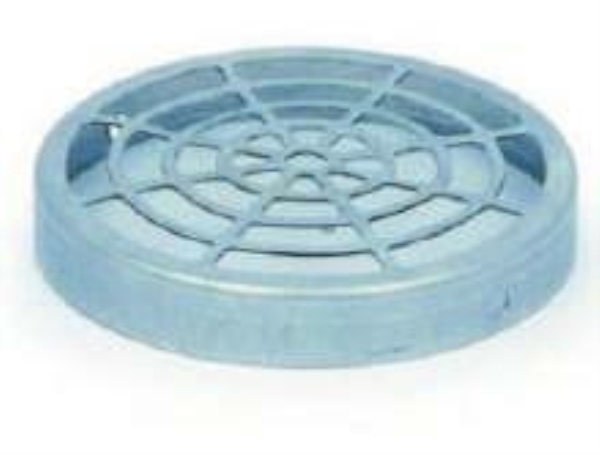 GRIGLIA ASPIRAZIONE PVC DIA.80