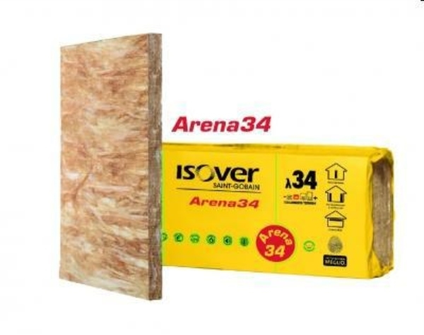 ISOVER ARENA34 Spess. 4,5 cm x 60 cm x 1,45 ml - A1 - l 0,034