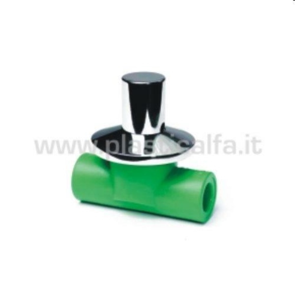 RUBINETTO D'ARRESTO MM.25 BLU