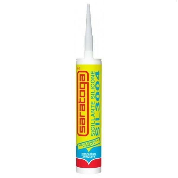 SILICONE 3004 TRASPARENTE ANTIMUFFA ML.280