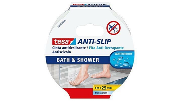 NASTRO ANTISCIVOLO SLIP BATH & SHOWER 5MX25mm per doccia