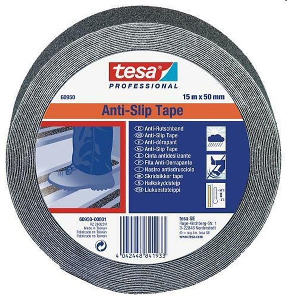 NASTRO ANTISCIVOLO NERO MM.25X15 ML 60950