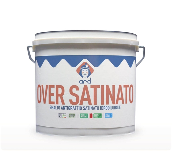OVER SATINATO BIANCO NEUTRO ML. 0,675