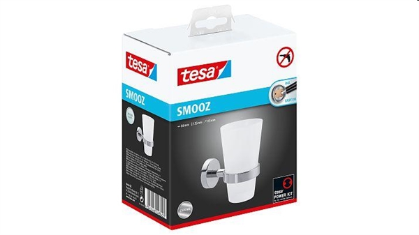 PORTABICCHIERE  ARGENTO  tesa smooz