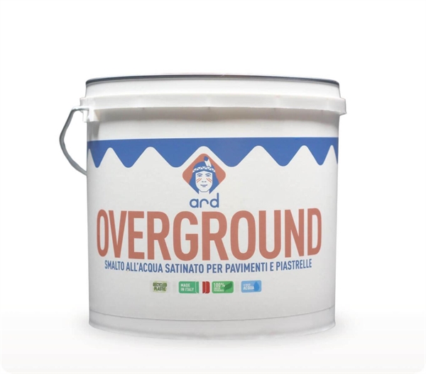 OVERGROUND BIANCO NEUTRO 1023 LT. 2,250 SATINATO PER PAVIMENTI