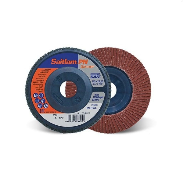 SAITLAM-PN 115 A gr 80 DISCO LAMELLARE x ferro