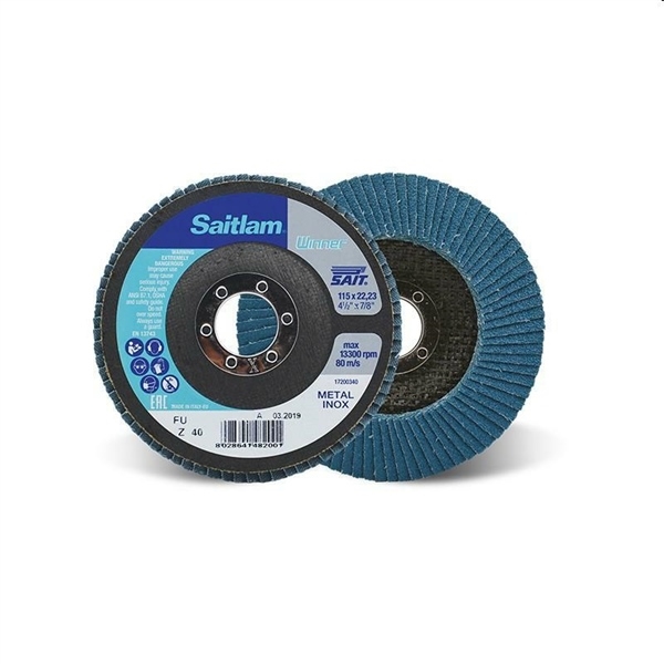 SAITLAM-UP 115 Z gr 80 DISCO LAMELLARE x acciaio