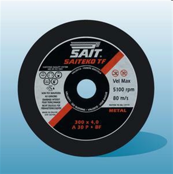 SAITEKO TF 300x4x30  A30P MOLA DA TAGLIO x troncatrice