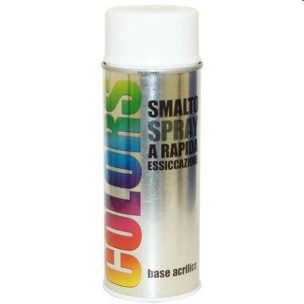 SPRAY COLORS ACRILICO RAL.9010 ML.400 BIANCO LUCIDO