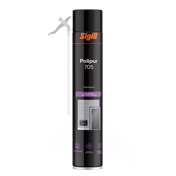 SCHIUMA SIGILLANTE POLIPUR 888-705  ML.750