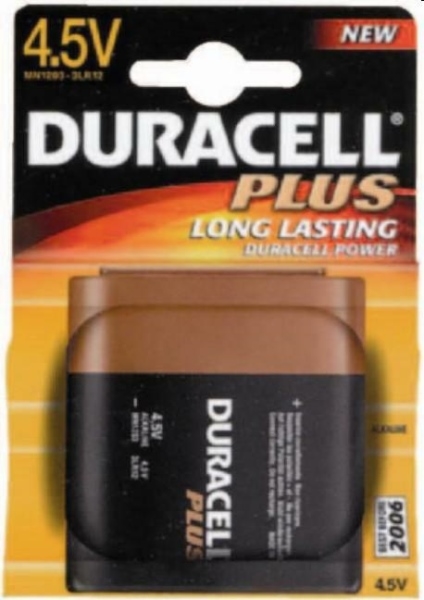 PILE BATTERIA DURACEL PIATTA 4,5W