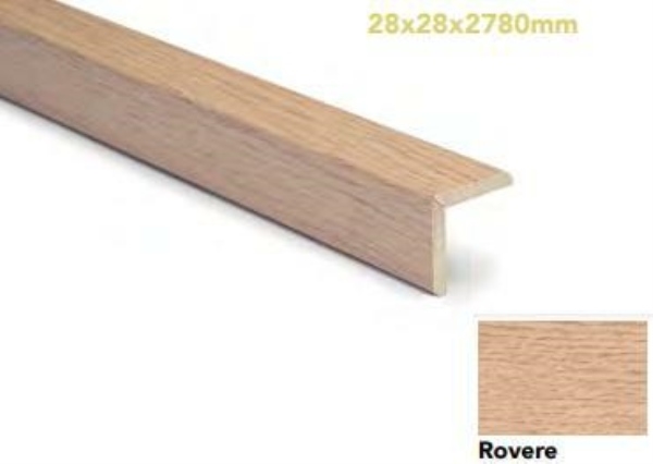 PARASPIGOLO MDF 28x28x2780 ROVERE