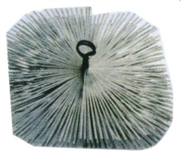 SCOVOLO QUADRO mm.200X200 ACCIAIO