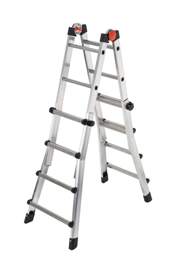 SCALA TELESCOPICA ALLUMINIO GIERRE GIGANTE GR.5+5 4,81