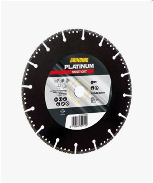 DISCHI DIAMANTATO UNIVERSALI 115X22,5 PLATINUM MULTI CUT