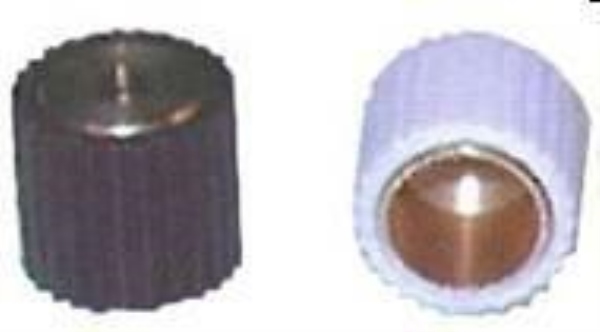 REGGICRISTALLO OTTONE GOMMA BIANCA