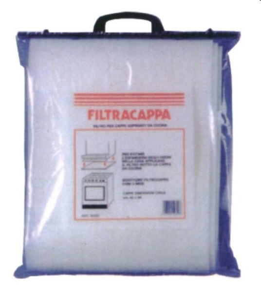 FILTRO PER CAPPA BIANCO h.40X90 BL