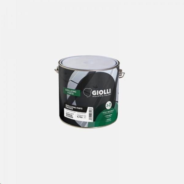 GIOLLIZINC FORTE BIANCO LT.0,750 PRIMER-FINITURA-ANTIRUGINE