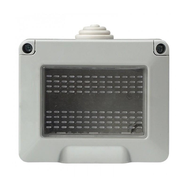 SCATOLA PORTAFRUTTI 3P SOLAR C/CUSTODIA IP55 COMPAT.MATIX