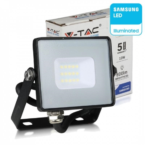 FARO LED SUPER SLIM BIANCO O NERO 10W 6400K