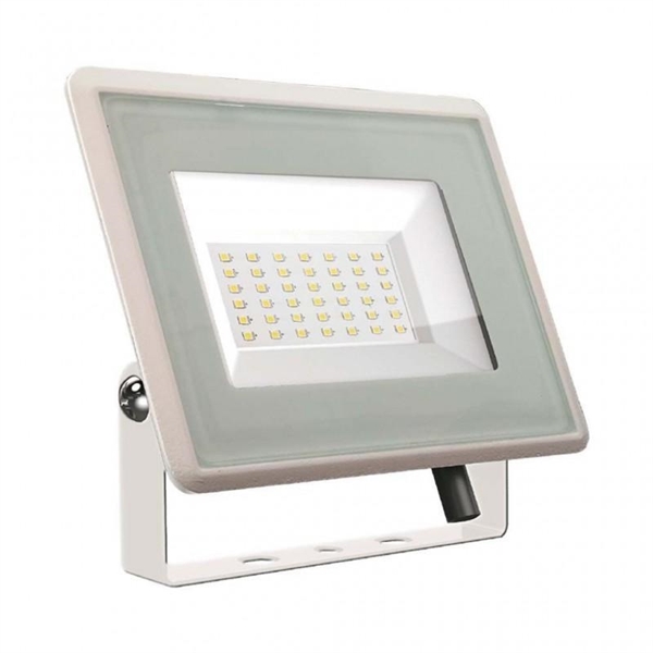 FARO LED SLIM ALLUMINIO BIANCO 6500K 50W IP65 PROIETTORE