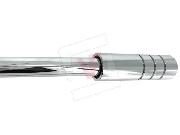 BASTONE ESTENSIBILE DUBAI 71-122 ACCIAIO