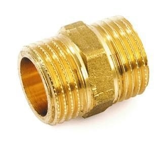 DOPPIA VITE ESAGONALE 3/4 OTTONE GIALLO
