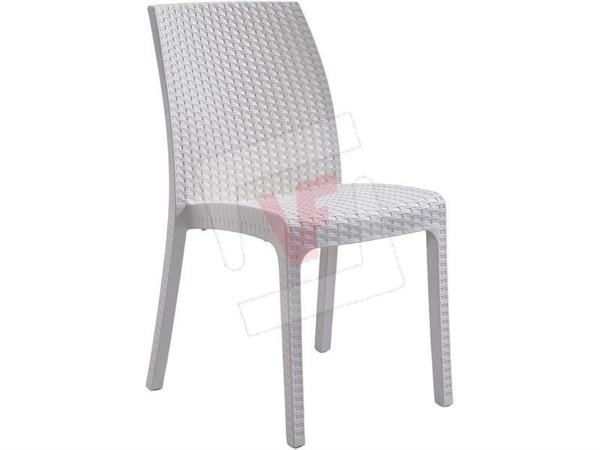 SEDIA VIRGINIA BIANCO 59X47X86H