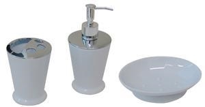 SET X BAGNO TATA LINDA 3 PZ SNOW