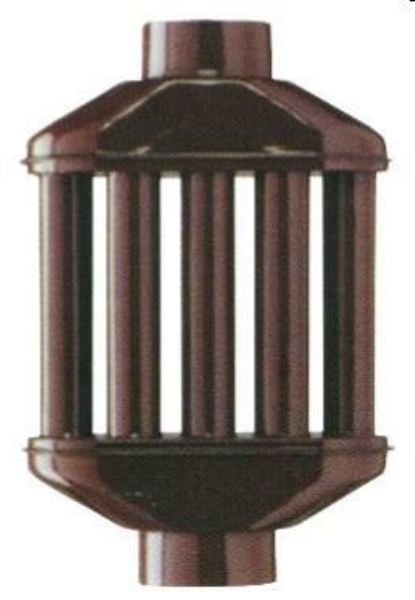 DIFFUSORI DI CALORE M 100 MARRONE