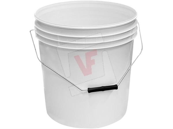 Secchio in plastica con coperchio 14 lt - ø 30 x h. 29 cm